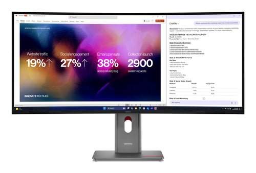 Lenovo ThinkVision P40WD-40 computer monitor