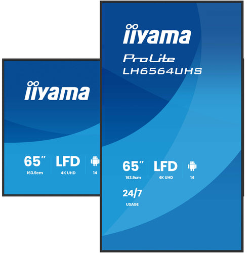 iiyama LH6564UHS-B1AG Signage Display