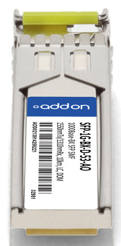 AddOn Networks SFP-1G-BX-D-53-AO network transceiver module