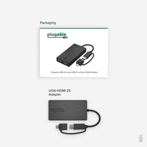 Plugable Technologies UGA-HDMI-2S USB graphics adapter