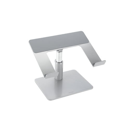 Laptop Stand Silver Adjustable Height 40.6 cm Aluminum Riser