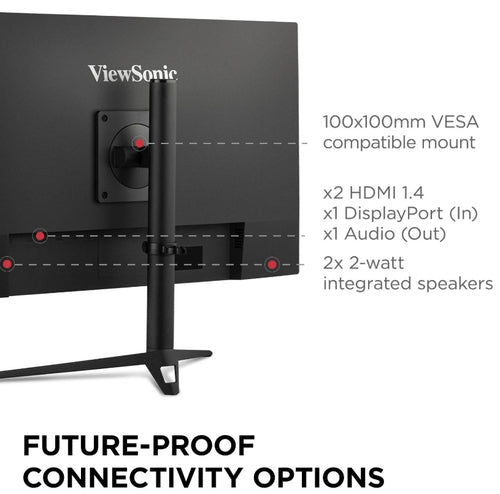 Viewsonic VX2728J 27" Full HD LED Monitor - 1920 x 1080, 2.5ms Reaktionszeit