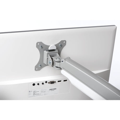 Kensington SmartFit Dual Monitorarm – Höhenverstellbar – Silber – 18 kg Tragfähigkeit