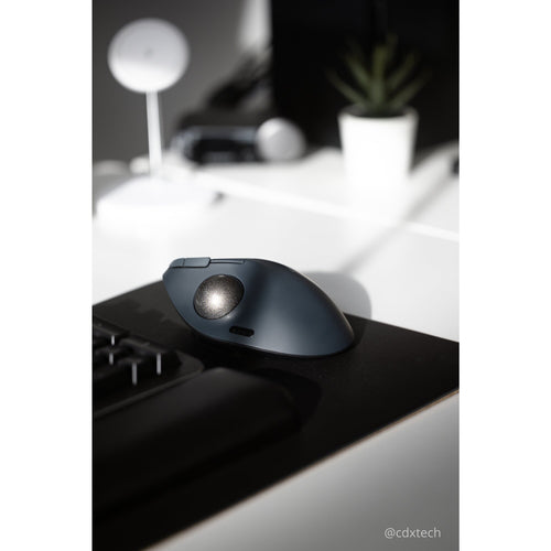 Trackball Mouse Kensington Pro Fit Ergo TB550 Ergonomic Wireless 1600 DPI