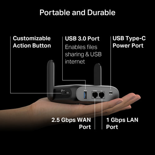 TP-Link BE3600 Wi-Fi 7 wireless router