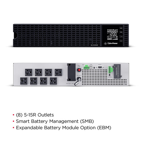 CyberPower Online S Series OL1K5RM uninterruptible power supply (UPS)