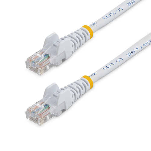 StarTech.com 25 ft White Snagless Category 5e (350 MHz) UTP Patch Cable networking cable