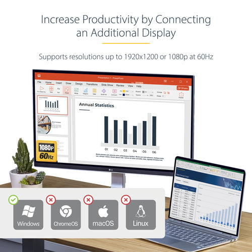 StarTech.com USB32HDES USB graphics adapter