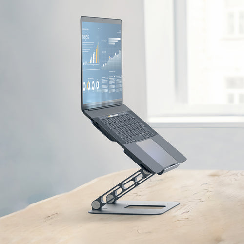 Laptop Stand j5create JTS127 Multi-Angle Aluminium 16-Inch Black Grey - JTS127-N