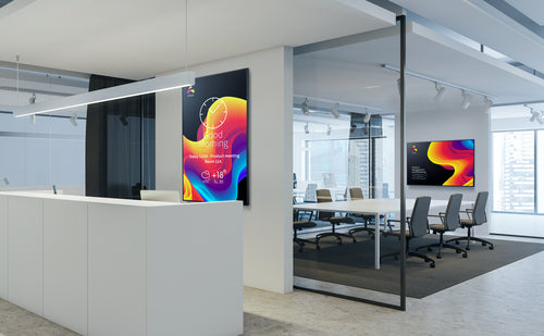 98 Inch 4K UHD Digital Signage LED Flat Panel Display