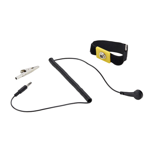 StarTech.com Antistatisches Erdungsarmband ESD-sicher 1,5 m abnehmbares Kabel verstellbare Passform