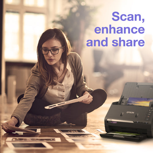 Photo Scanner Epson FastFoto FF-680W 600x600 DPI 45 ppm 216x910 mm - B11B237401BY