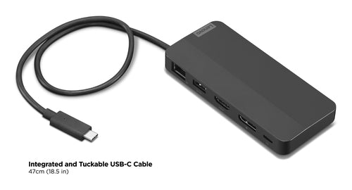 Lenovo 40B90000US USB-C Dock – 4K Ultra HD Kabelgebundener Portreplikator