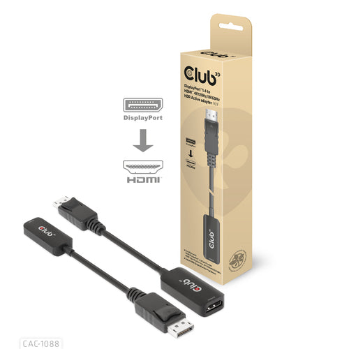 CLUB3D CAC-1088 video cable adapter