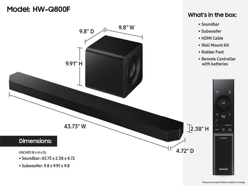 Samsung Q-Serie HW-Q800F