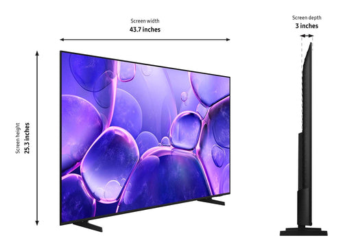 Samsung HU6000F 50" 4K Ultra HD LED TV - Flachbildschirm, 3840x2160