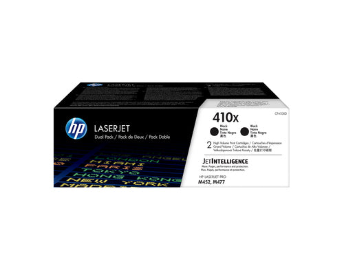 HP 410X 2-pack High Yield Black Original LaserJet Toner Cartridges toner cartridge
