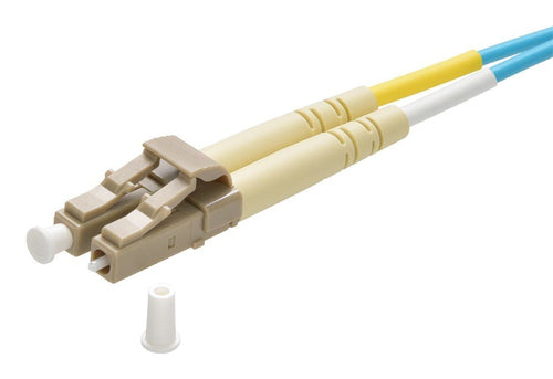 Fiber Optic Cable Monoprice OM3 LC-SC 50/125 Duplex 8m Aqua