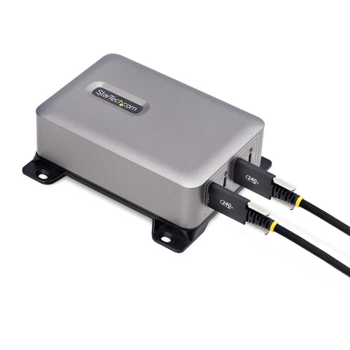4-Port USB-C Ladegerät 240W Power Delivery 3.1 Schraubverriegelung