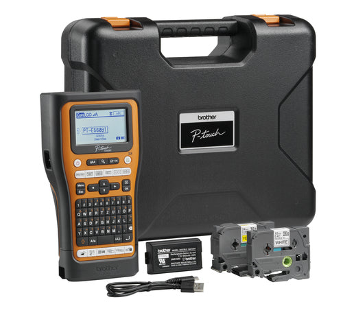 Brother PT-E560BTVP Beschriftungsgerät – Thermotransfer, kabelgebundene und kabellose Konnektivität