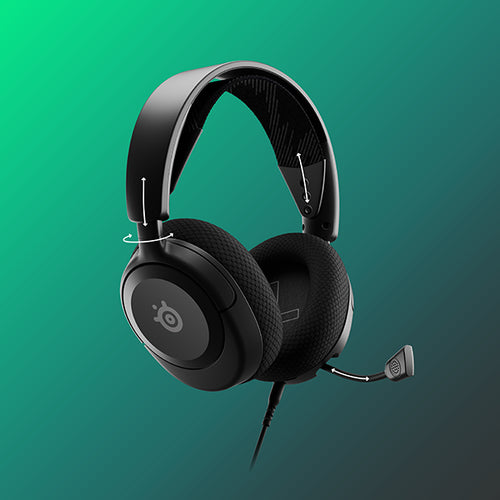Kabelgebundenes Gaming-Headset Steelseries Arctis Nova 1 20-22000Hz 236g Schwarz