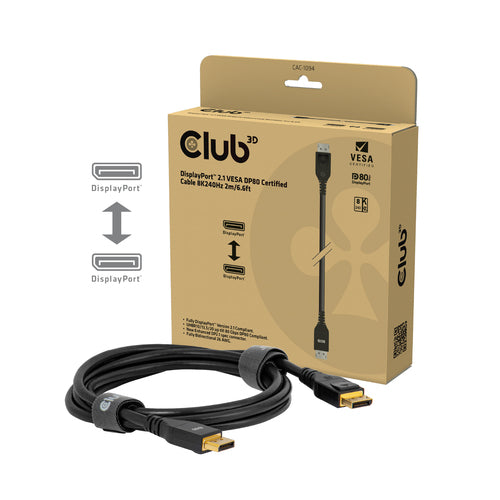 CLUB3D CAC-1094 DisplayPort cable