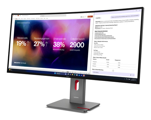Lenovo ThinkVision P40WD-40 computer monitor