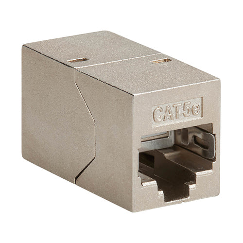 Cat5e In-Line Coupler RJ45 F/F Modular Shielded Connector Tripp Lite