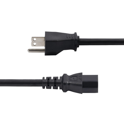 Computer-Stromkabel 2,4 m NEMA 5-15P auf C13 13A 125V UL-zertifiziert
