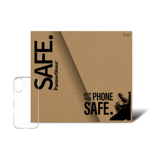 PanzerGlass SAFE. by ® TPU Case Transparent iPhone 17 | Bulk mobile phone case