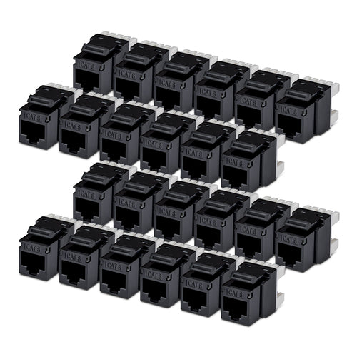 StarTech.com C6KEY110180BK24PK keystone module