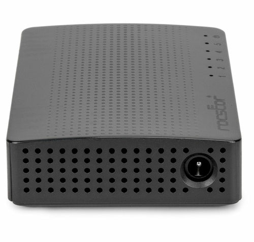 Gigabit Ethernet Switch Rocstor JetConnect JC5 Unmanaged Network Device