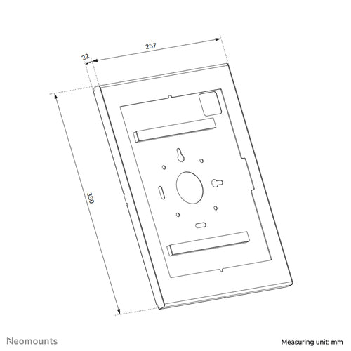 Neomounts WL15-602BL1 tablet security enclosure