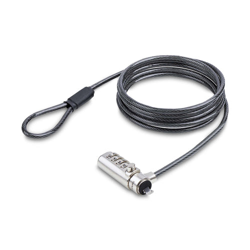 Laptop Security Cable Lock 5ft Anti-Theft Steel Combo Lock