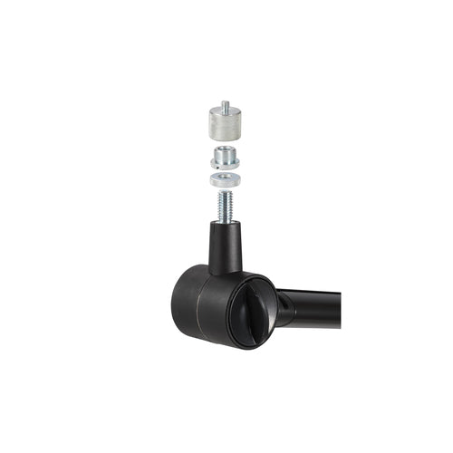 Kensington A1020 Mikrofonarm – Schreibtischhalterung – Schwarz Aluminium & Stahl