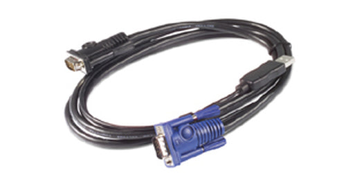 APC AP5257 KVM-Kabel – 3,66 m USB- & VGA-Anschluss – Schwarz