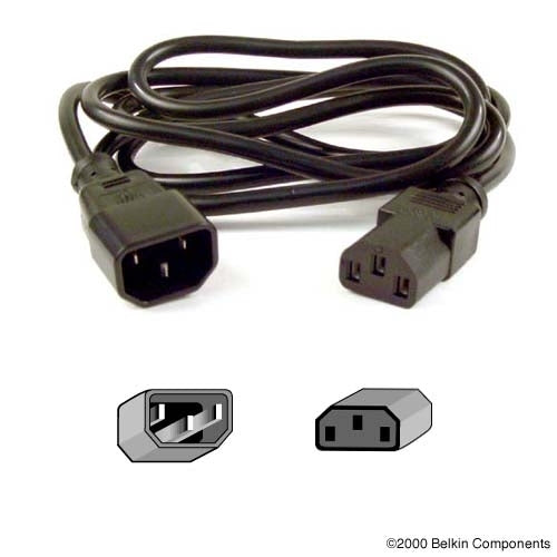 Belkin PRO Series Computer-Style AC Power Extension Cable