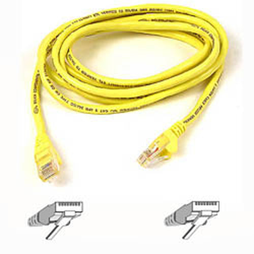Belkin Cat6 Cable UTP 7ft Yellow networking cable