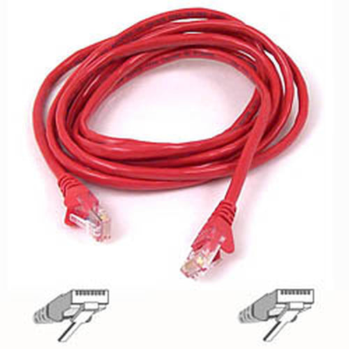 Belkin Cat. 6 UTP Patch Cable 6ft Red networking cable