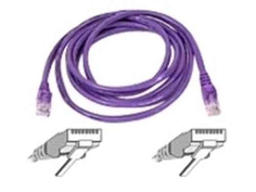 Belkin Cat6 Cable UTP 7ft Purple networking cable