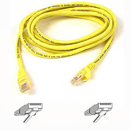 Networking Cable Belkin Cat 6 5ft RJ-45 Yellow High-Speed