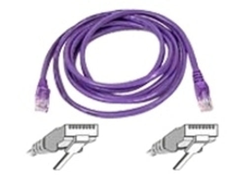 Belkin Cat. 6 Patch Cable 5ft Purple networking cable