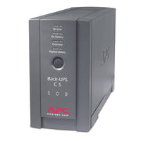 0.5 kVA APC BK500BLK Line-Interactive Sine Wave UPS 300W
