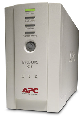 APC BK350 Uninterruptible Power Supply (UPS) - Reliable Backup Power for Electronics