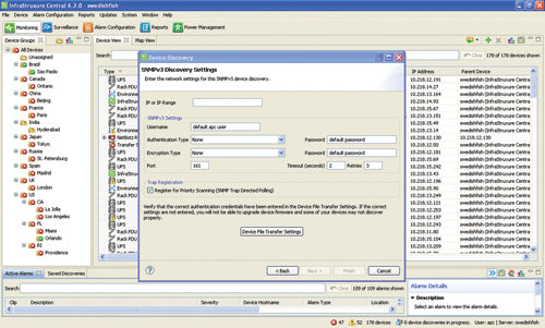 APC StruxureWare Central