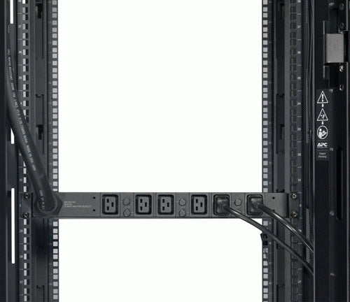 Leistungsverteilungseinheit 14,4 kW APC Rack PDU Schwarz 208V IEC320 C19