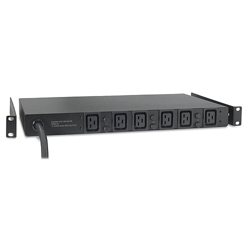 Leistungsverteilungseinheit 14,4 kW APC Rack PDU Schwarz 208V IEC320 C19