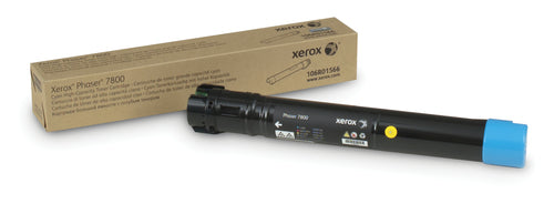 Xerox Phaser 7800 Cyan High Capacity Toner Cartridge 17200 Pages