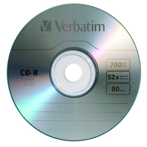 Verbatim CD-R Medien 52x, 700MB - 50er Cakebox