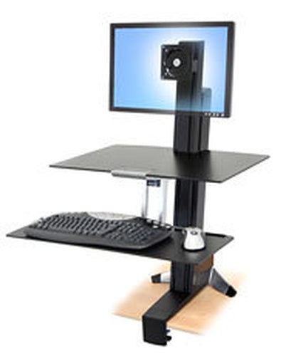 Ergotron WorkFit-S, Single LD with Worksurface+